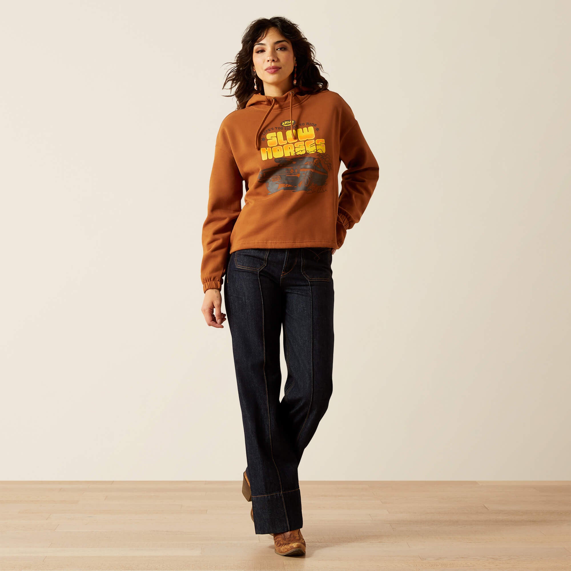 Essential Sendero Slow Horses Hoodie-Ariat