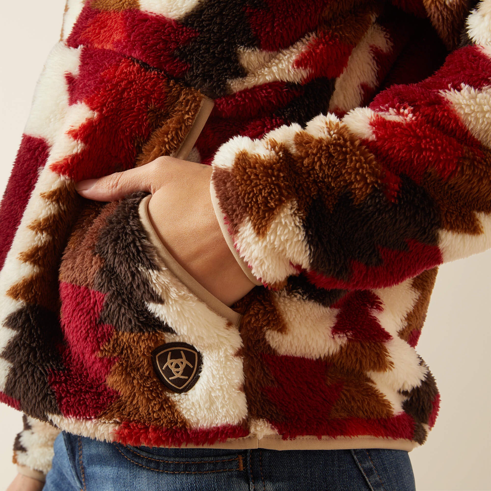 Berber Snap Front Sweatshirt-Ariat