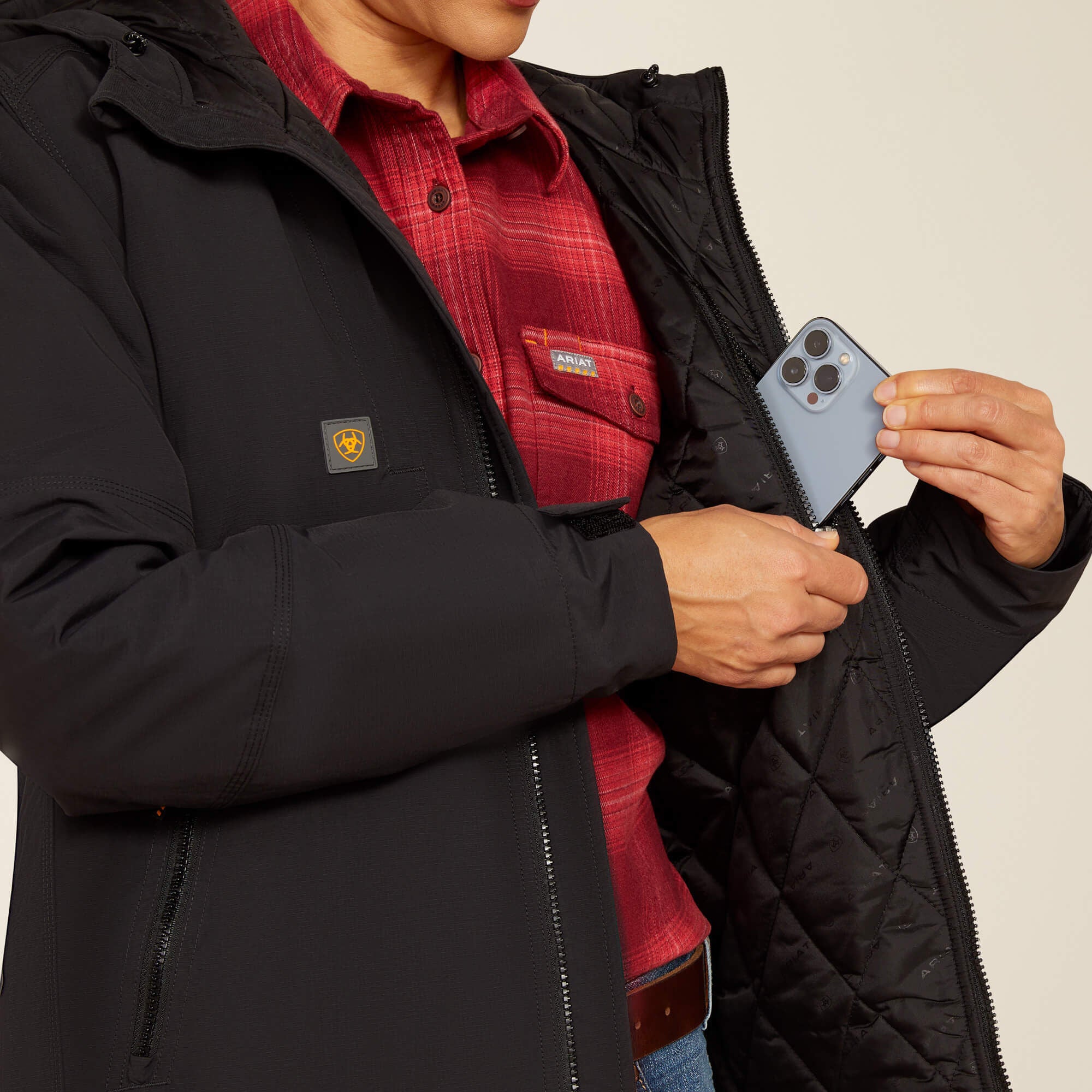 Rebar Cordura Ripstop Insulated Jacket-Ariat