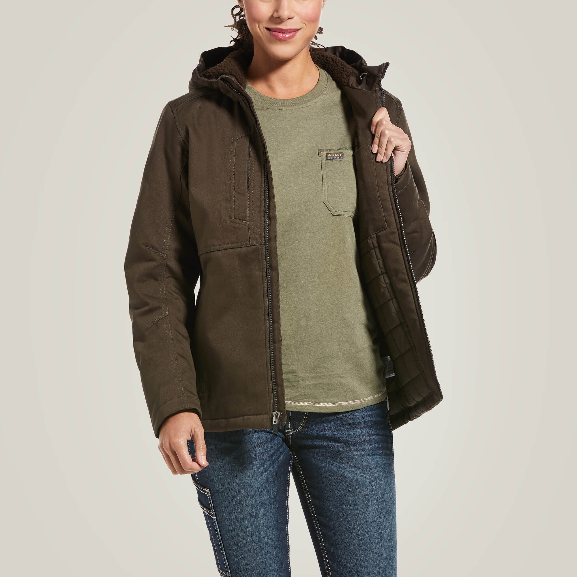 Rebar DuraCanvas Insulated Jacket-Ariat