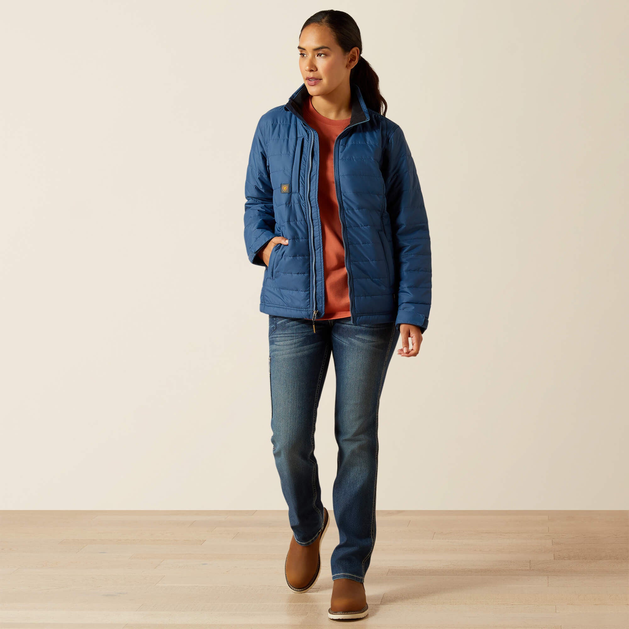 Rebar Cordura Ripstop Lightweight Insulated Jacket-Ariat