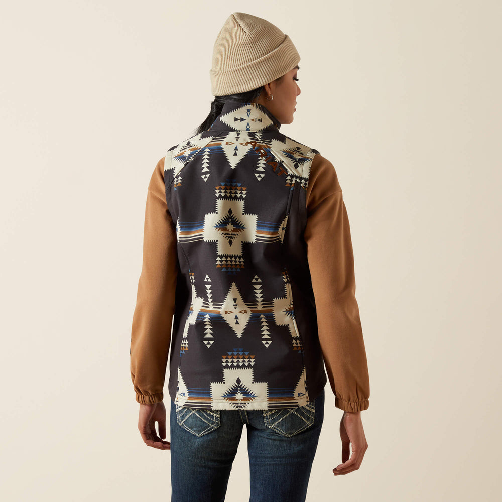 Ariat Logo Softshell Print Vest-Ariat