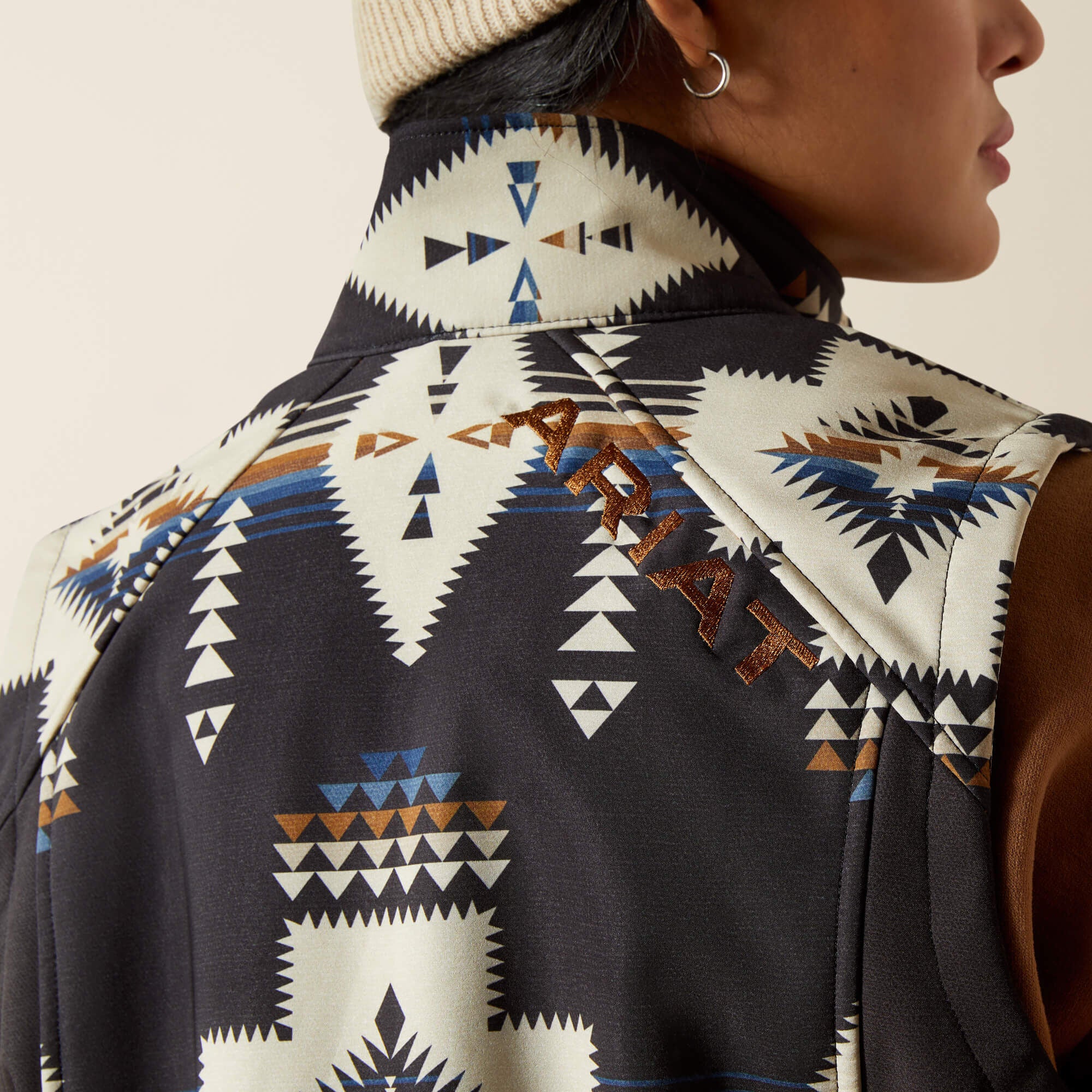 Ariat Logo Softshell Print Vest-Ariat