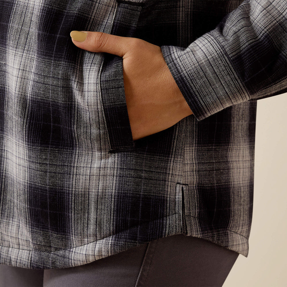 Rebar Flannel Insulated Shirt Jacket-Ariat