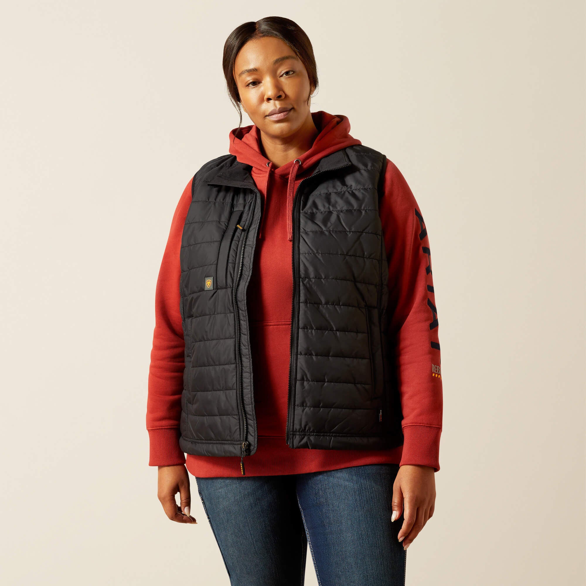 Rebar Cordura Ripstop Lightweight Insulated Vest-Ariat