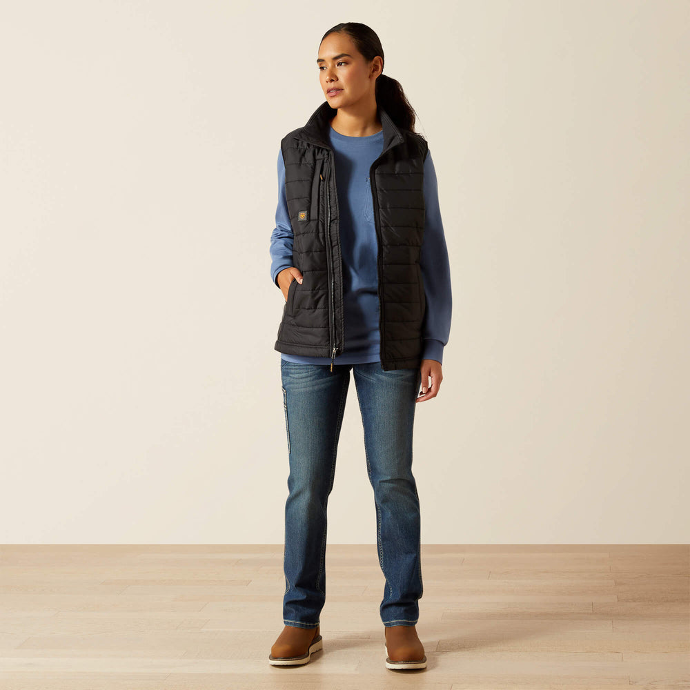 Rebar Cordura Ripstop Lightweight Insulated Vest-Ariat