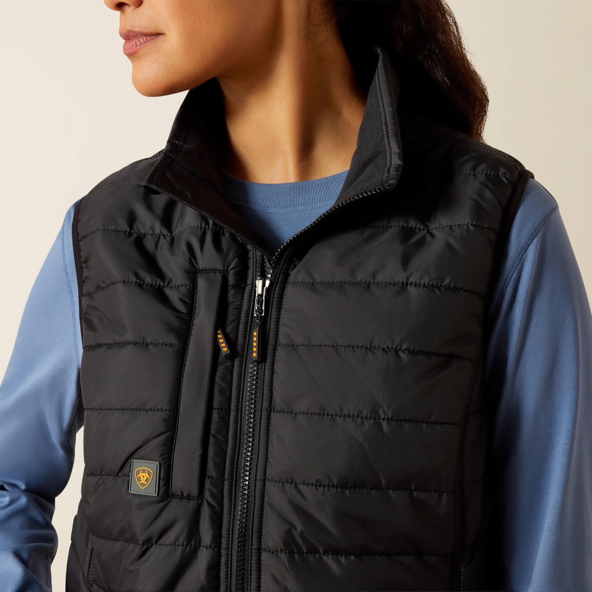 Rebar Cordura Ripstop Lightweight Insulated Vest-Ariat