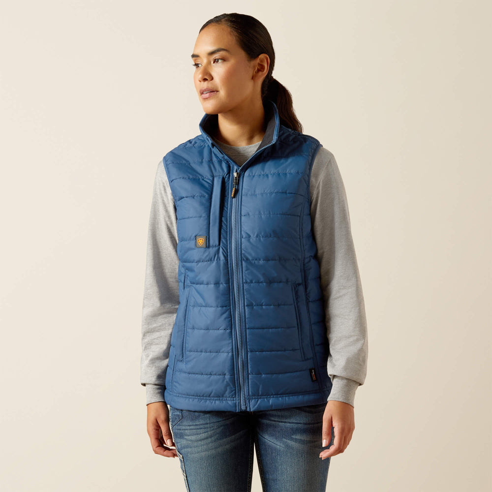 Rebar Cordura Ripstop Lightweight Insulated Vest-Ariat