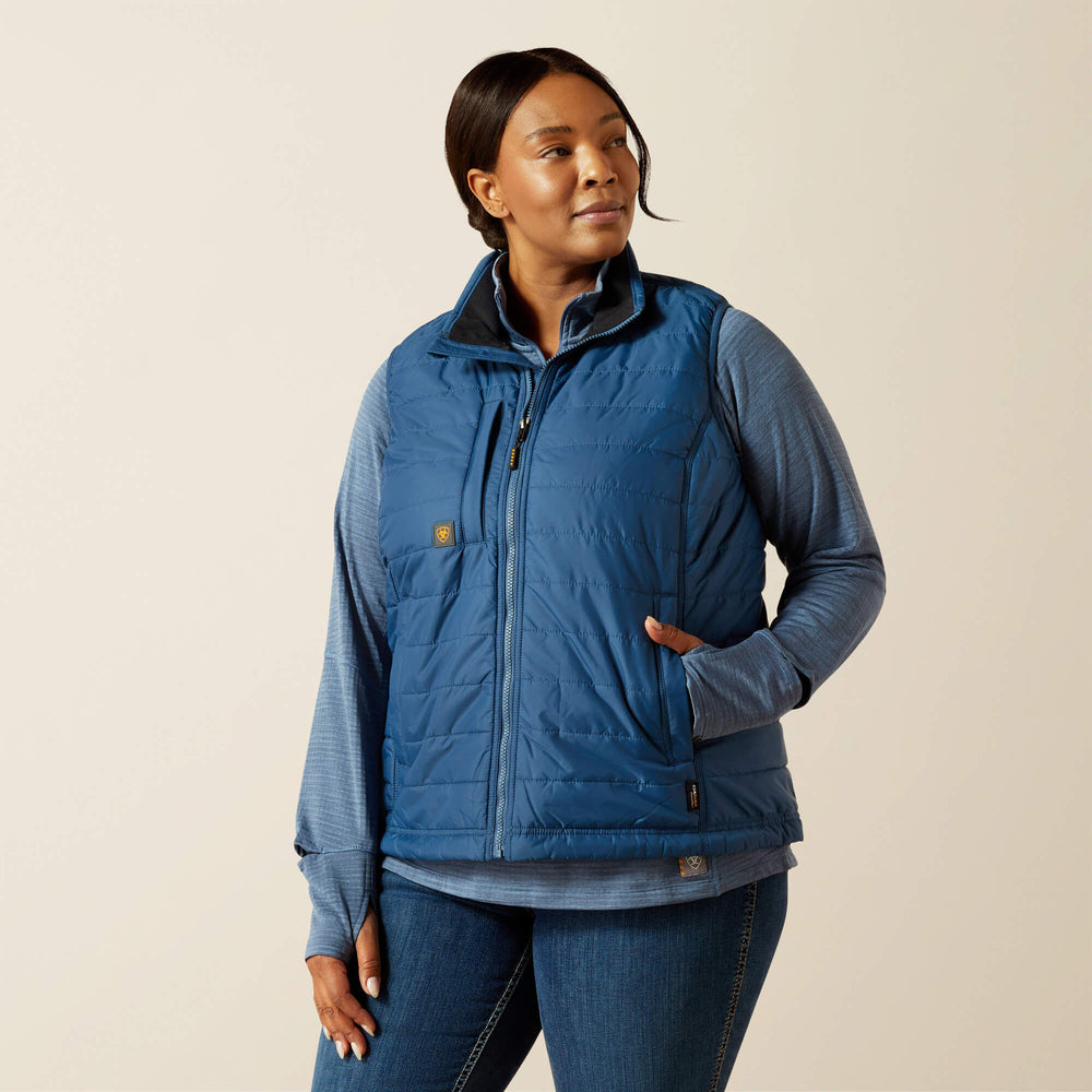 Rebar Cordura Ripstop Lightweight Insulated Vest-Ariat