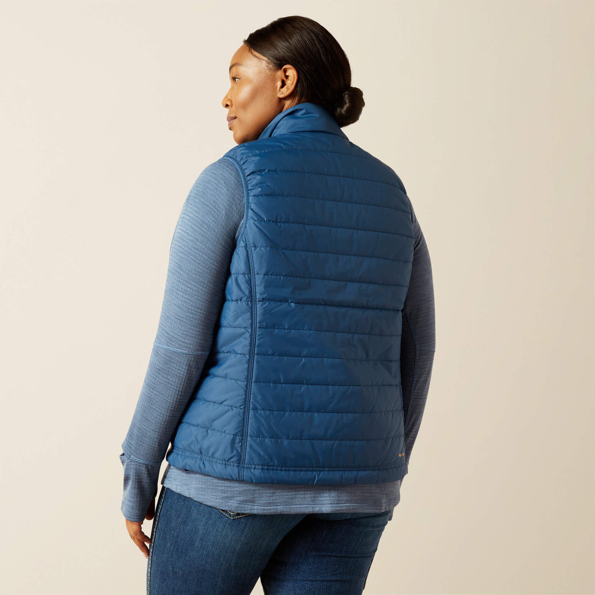 Rebar Cordura Ripstop Lightweight Insulated Vest-Ariat