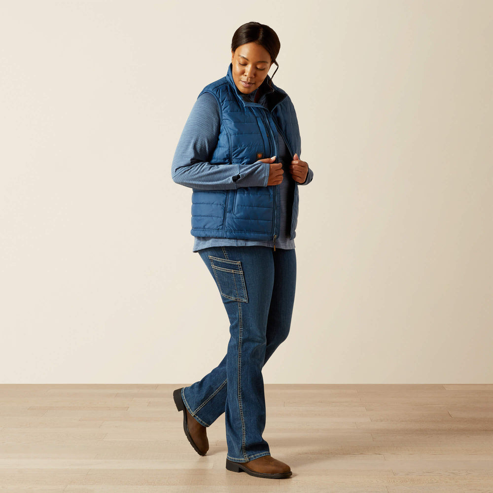 Rebar Cordura Ripstop Lightweight Insulated Vest-Ariat