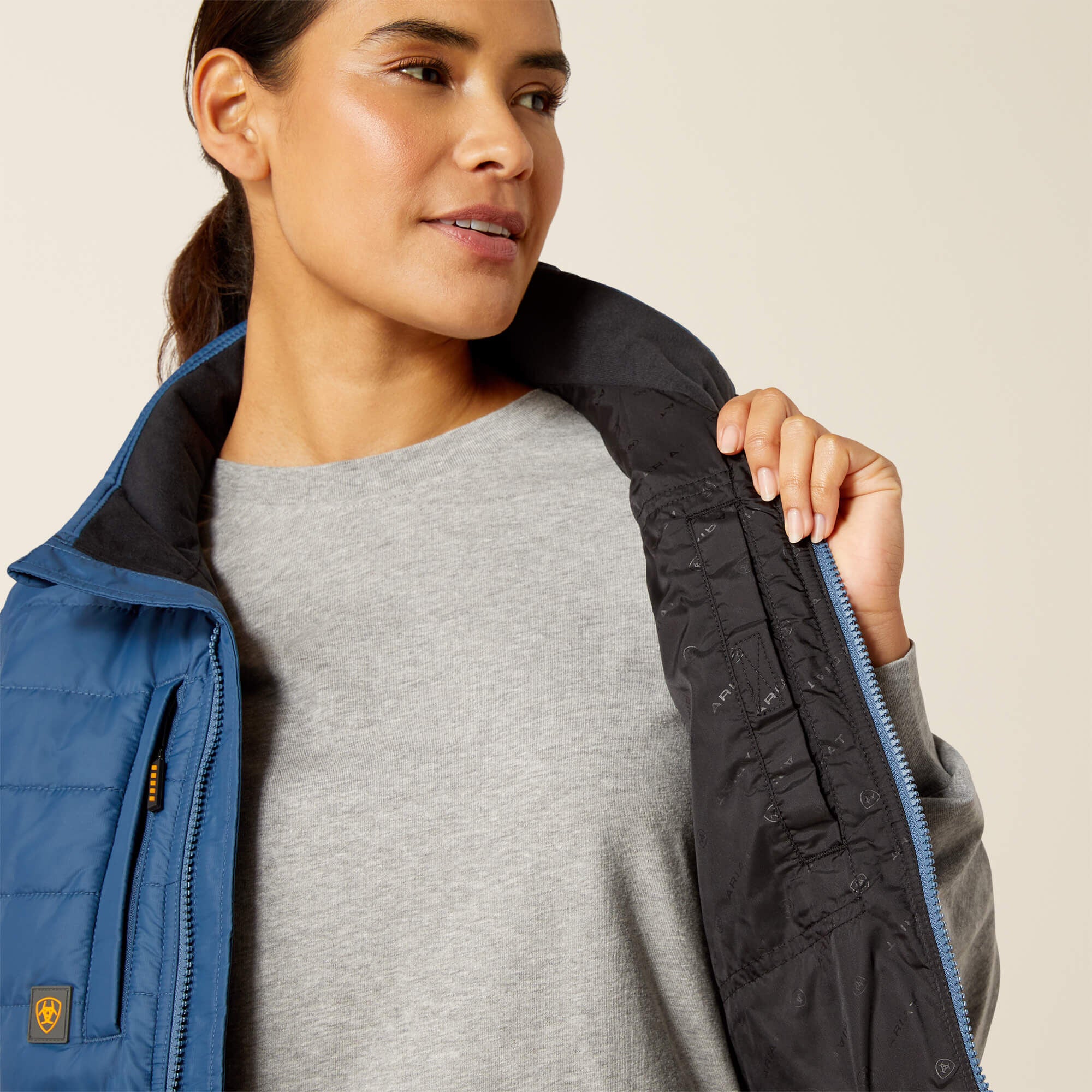 Rebar Cordura Ripstop Lightweight Insulated Vest-Ariat
