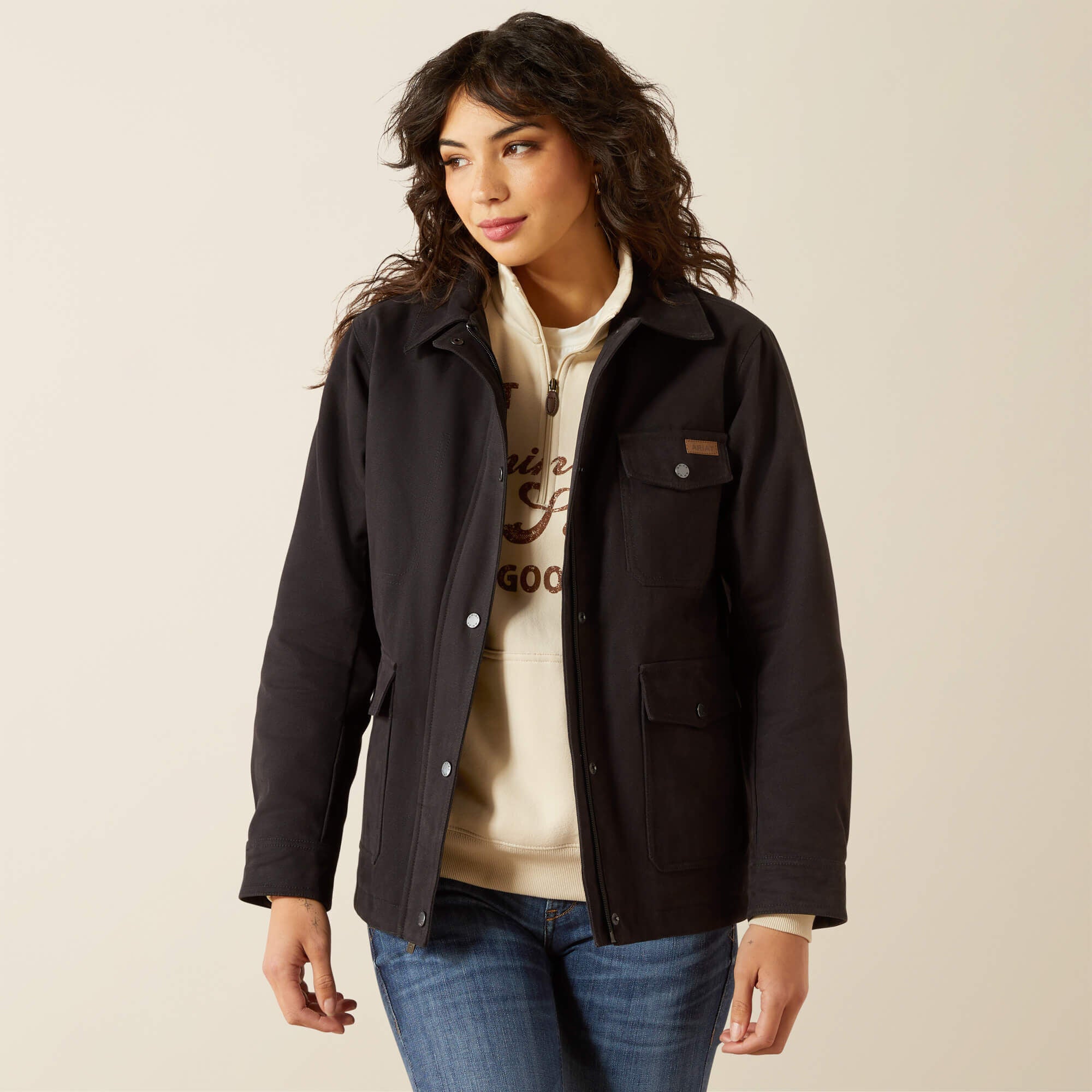 Western Canvas Chore Jacket-Ariat