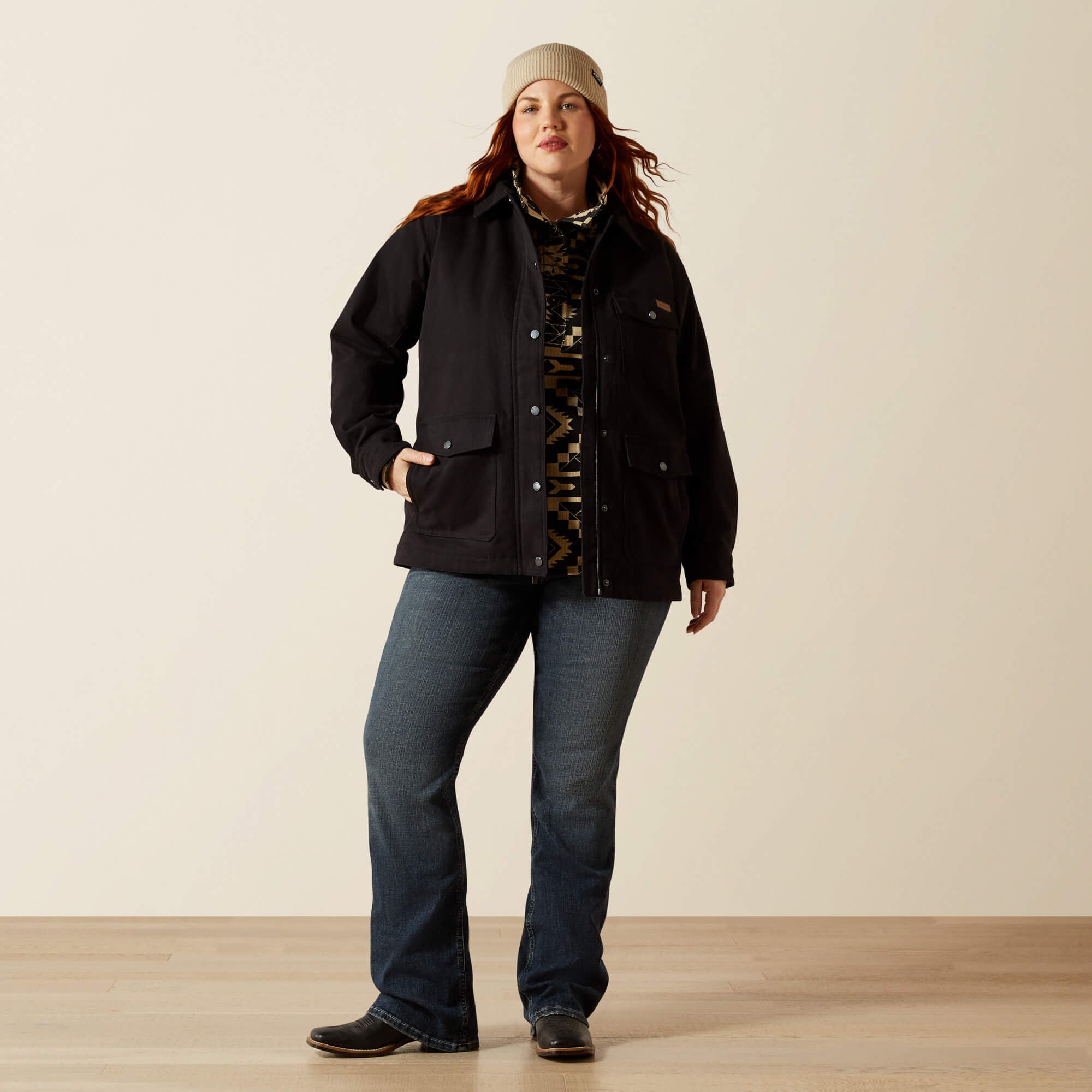 Western Canvas Chore Jacket-Ariat