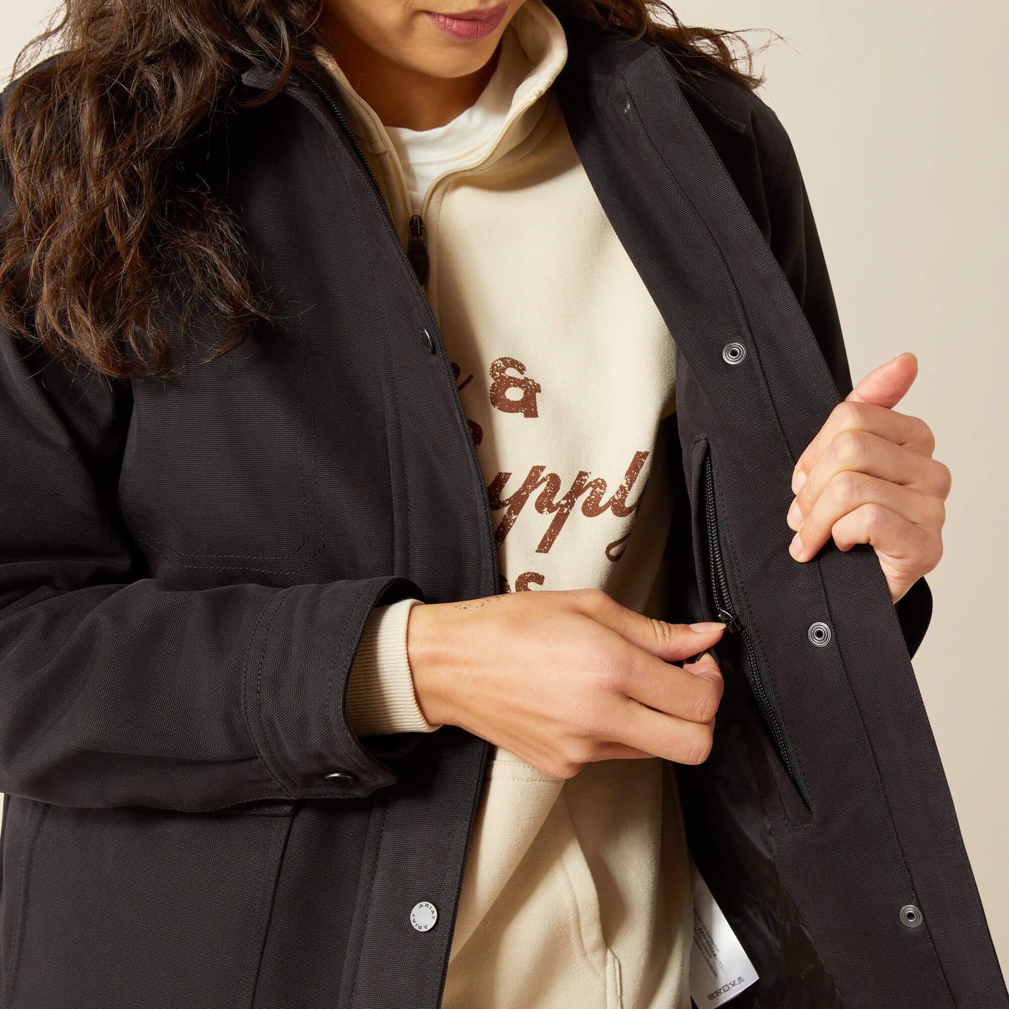 Western Canvas Chore Jacket-Ariat