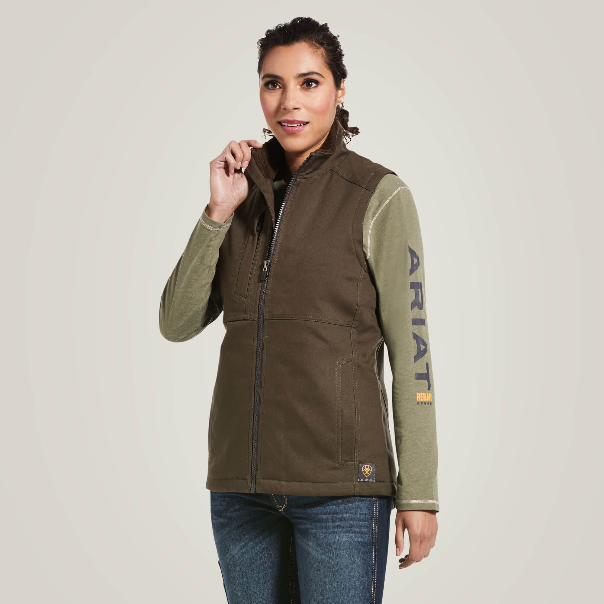 Rebar DuraCanvas Insulated Vest-Ariat