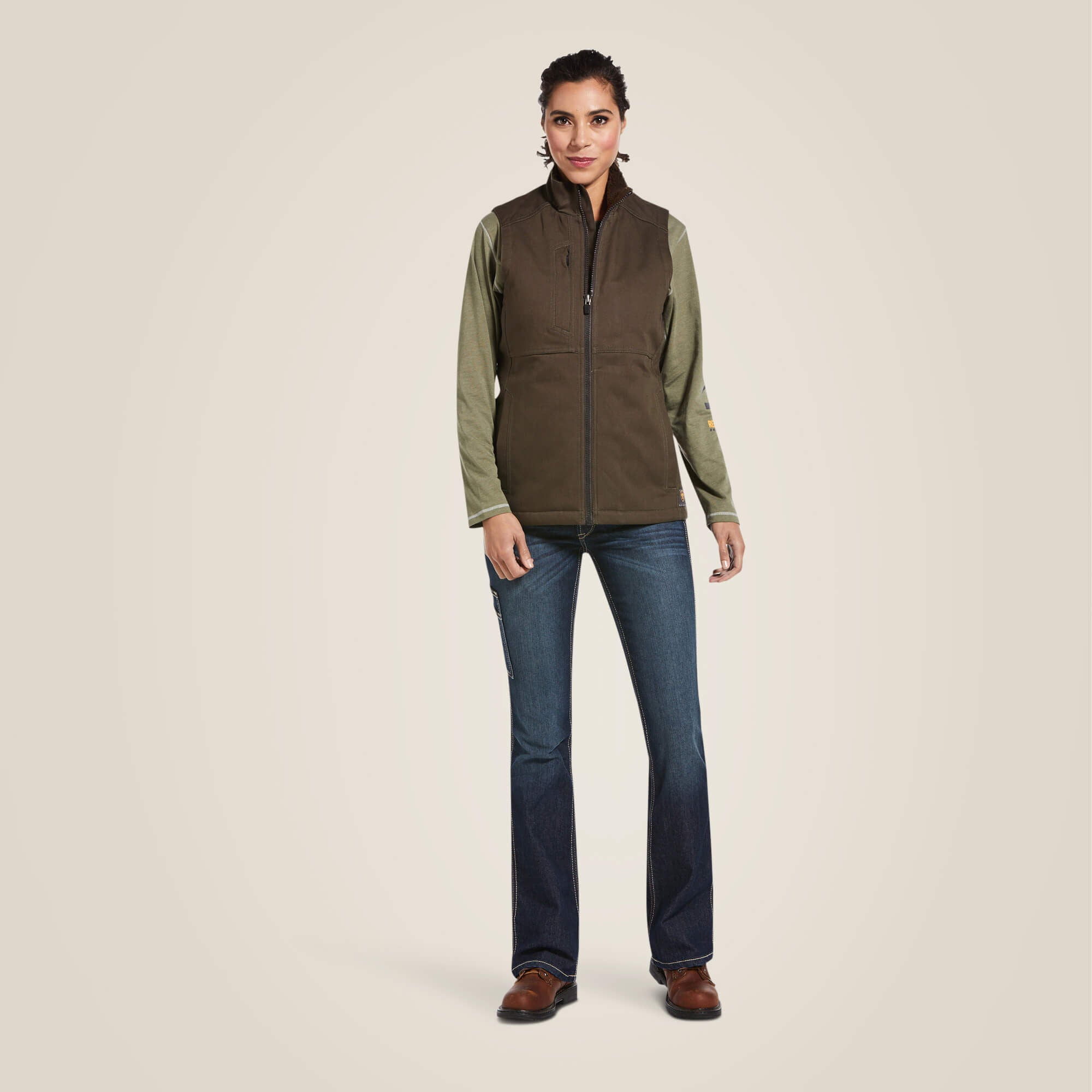 Rebar DuraCanvas Insulated Vest-Ariat