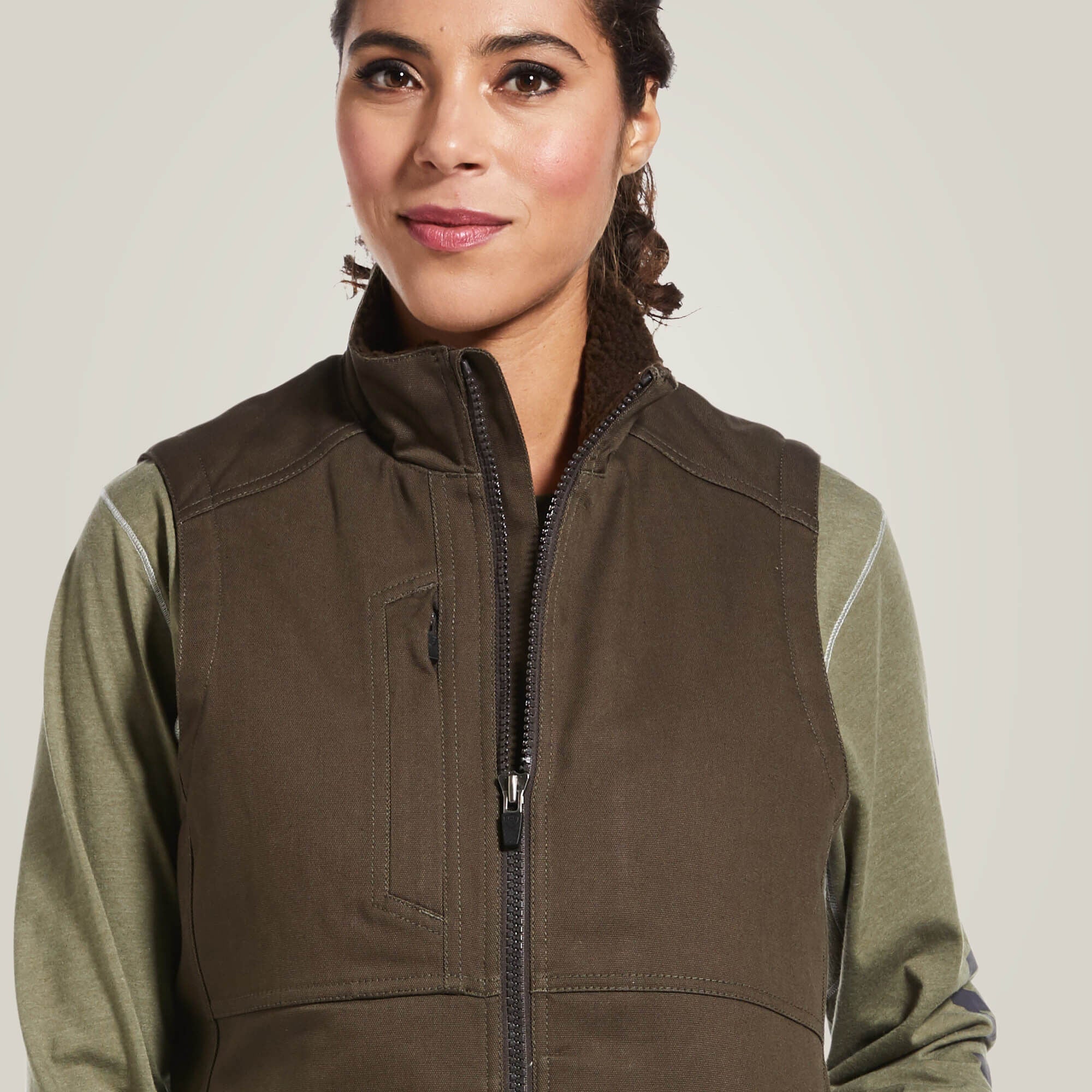 Rebar DuraCanvas Insulated Vest-Ariat
