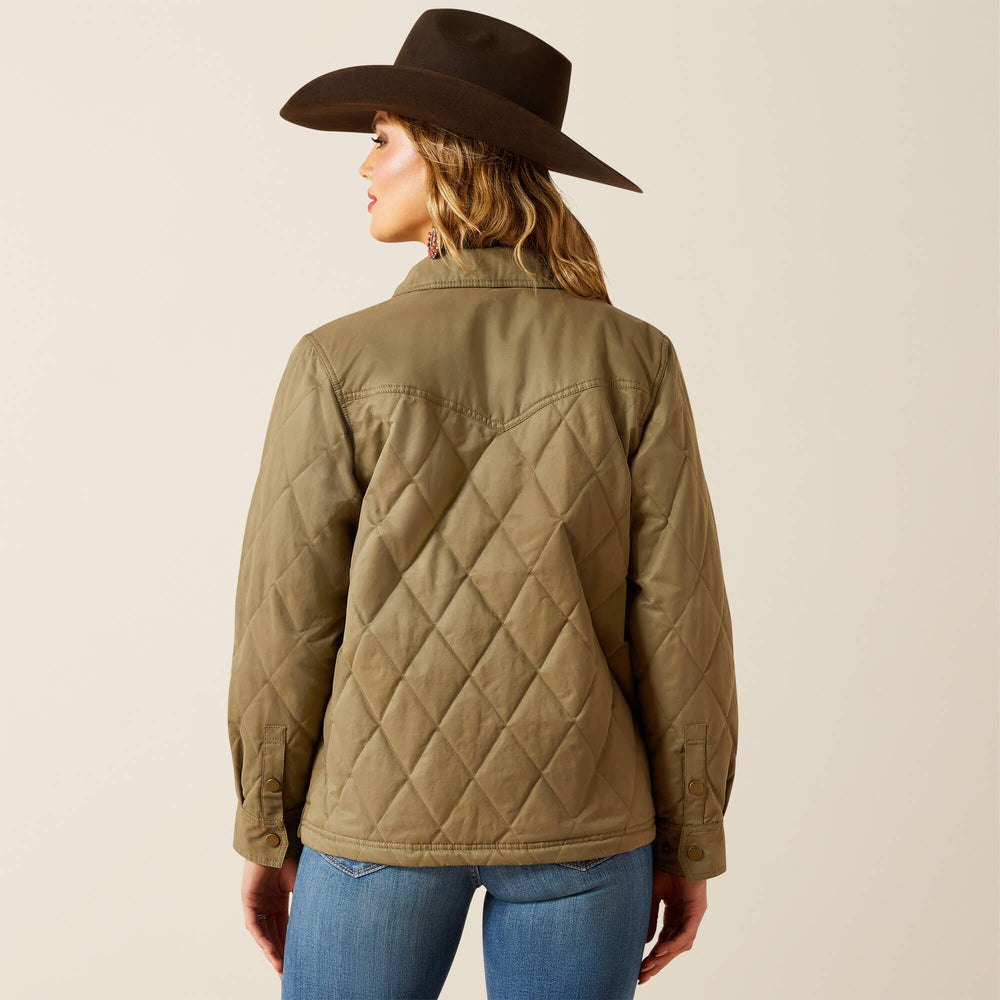 Grizzly Quilted Barn Jacket-Ariat