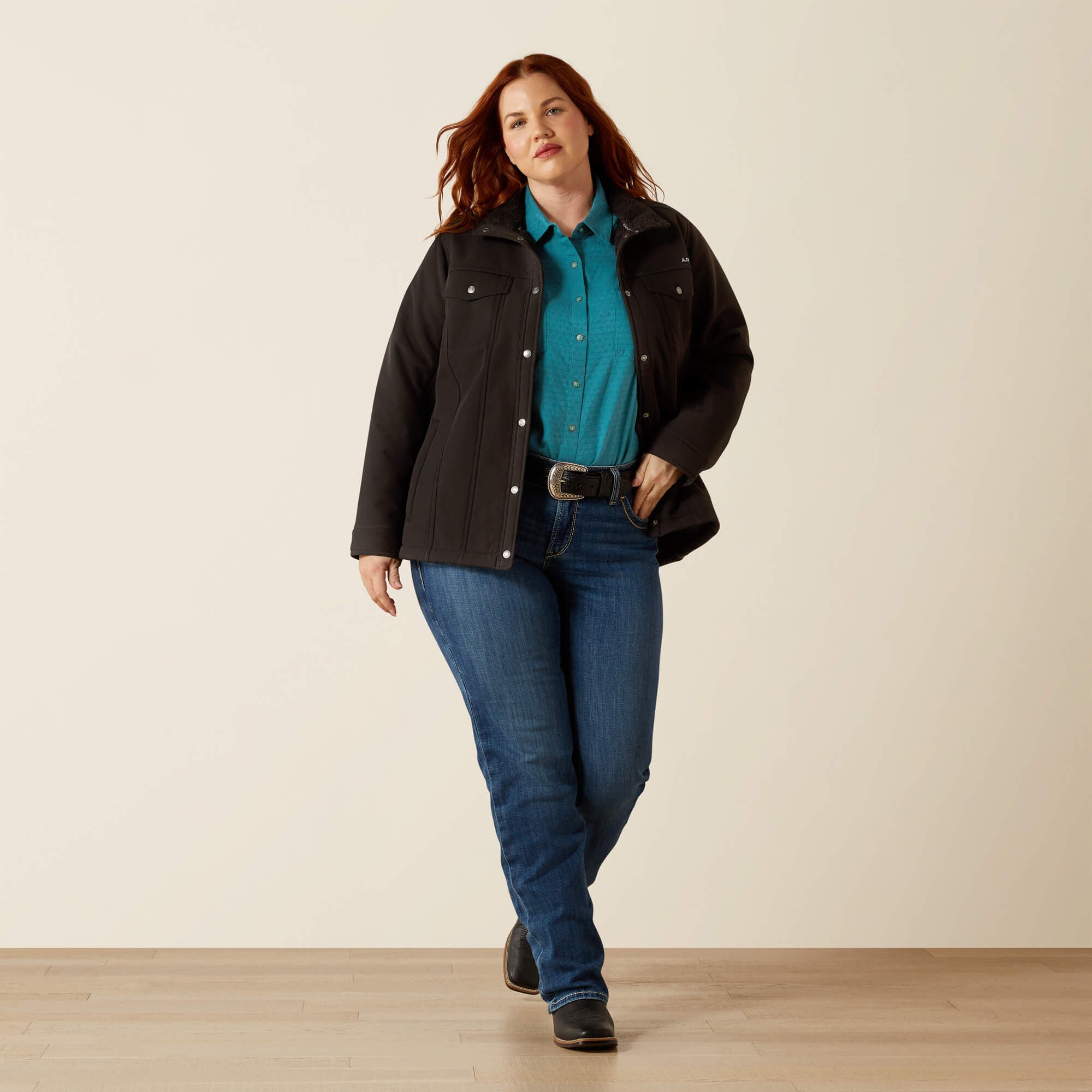 Berber Back Softshell Jacket-Ariat