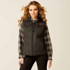 Grizzly Quilted Vest-Ariat