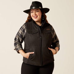 Grizzly Quilted Vest-Ariat