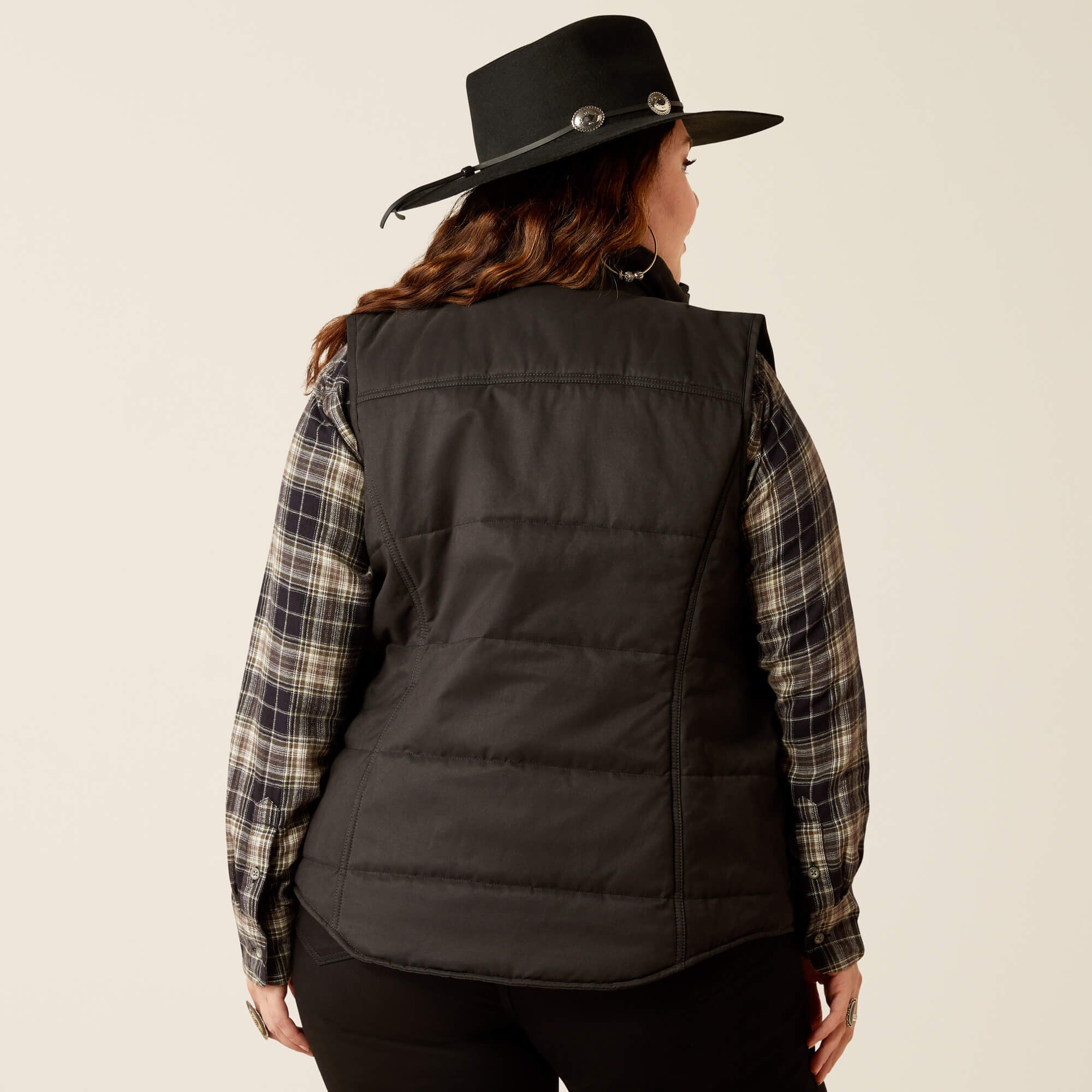 Grizzly Quilted Vest-Ariat