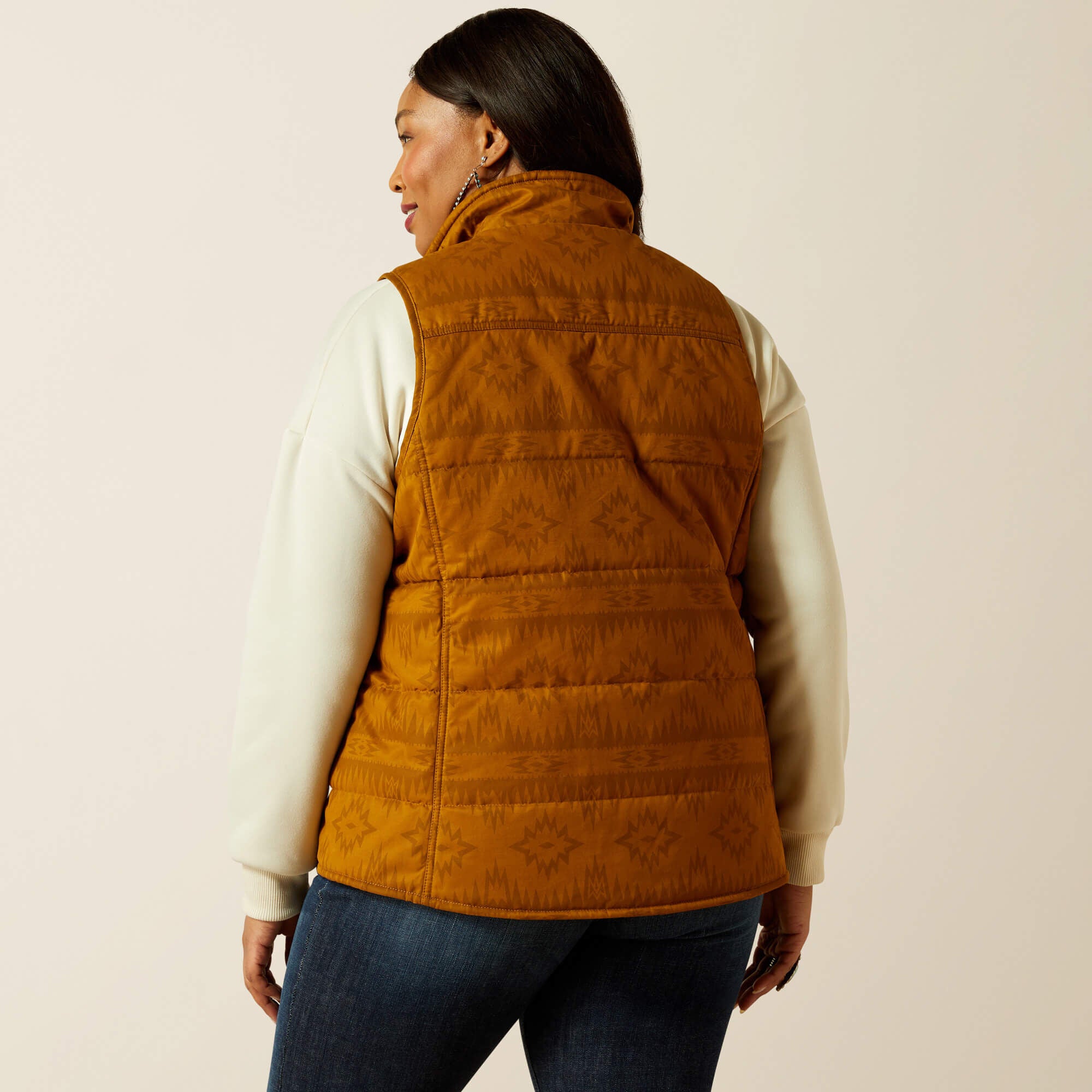 Grizzly Quilted Vest-Ariat