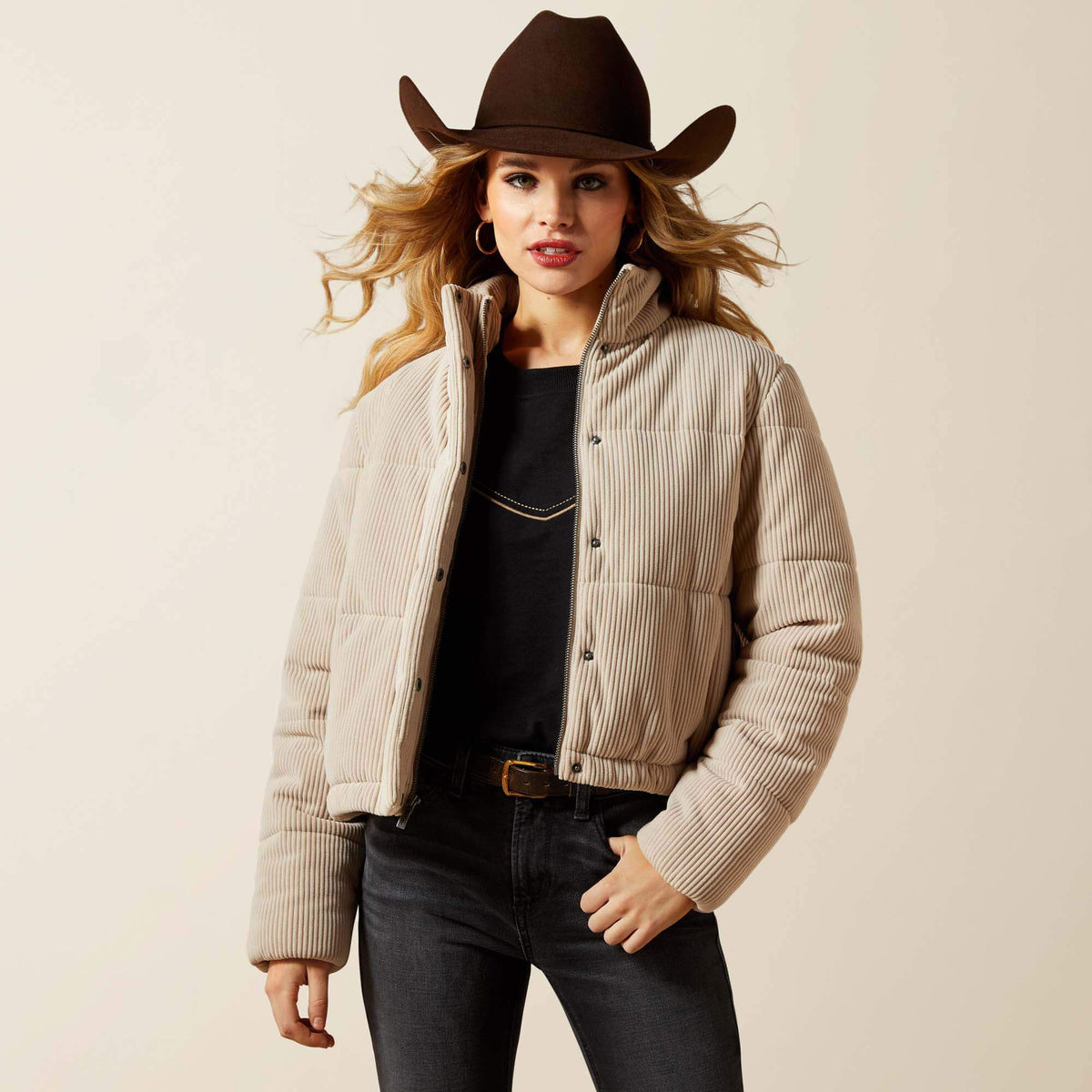 Swirls Puffer Jacket-Ariat