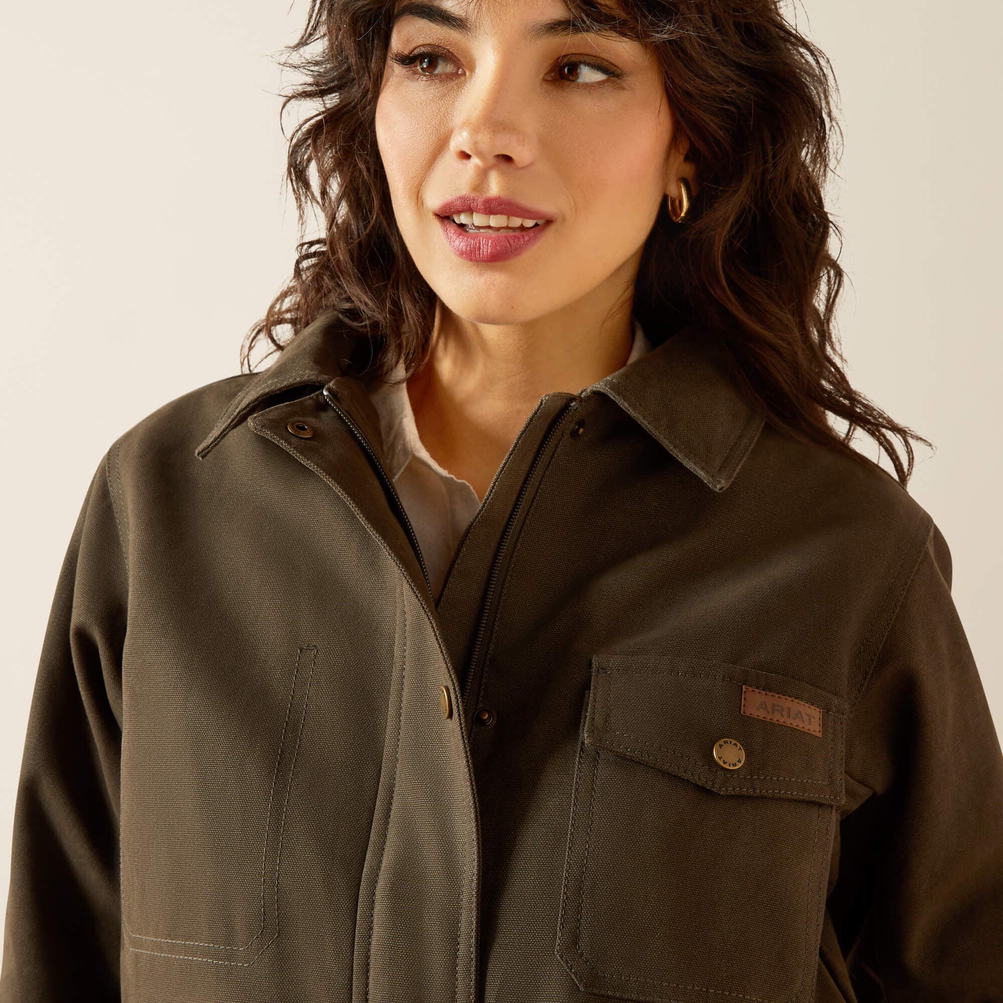 Western Canvas Chore Jacket-Ariat