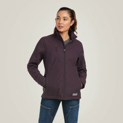 Rebar Stretch Canvas Softshell Jacket-Ariat