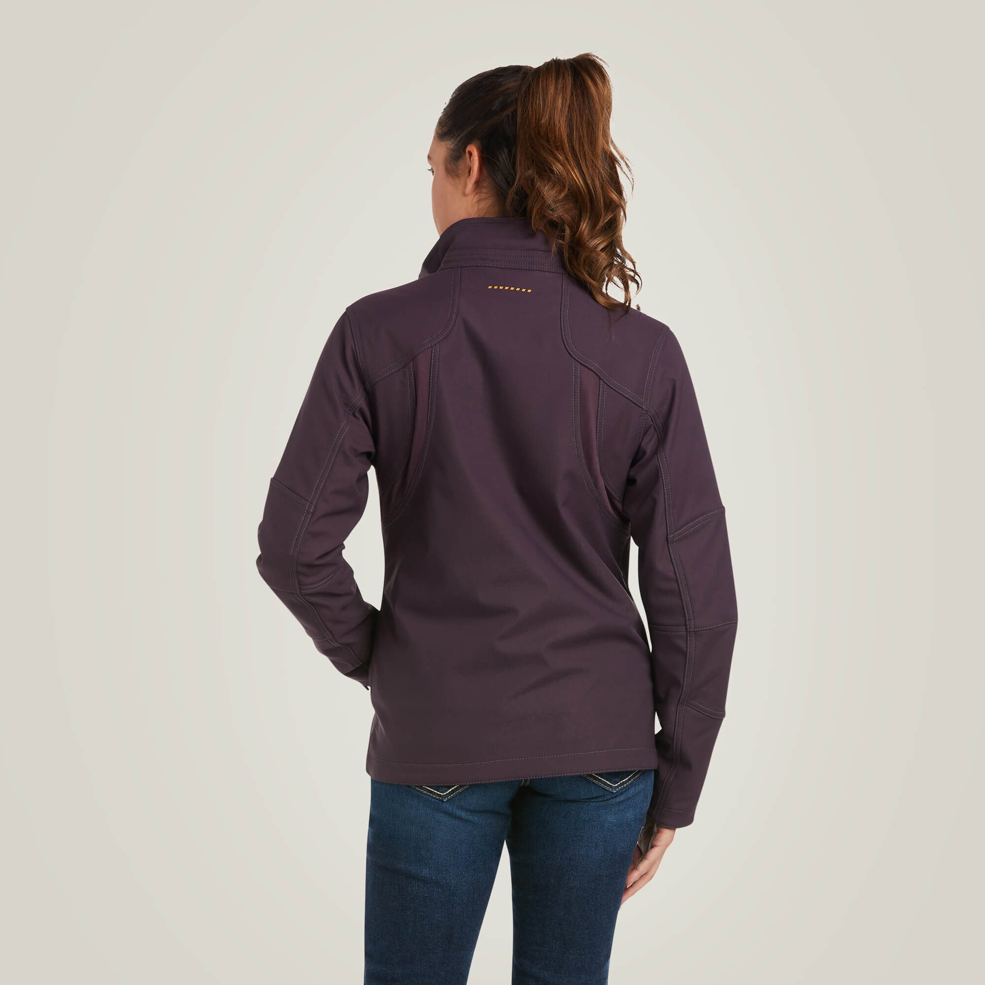 Rebar Stretch Canvas Softshell Jacket-Ariat