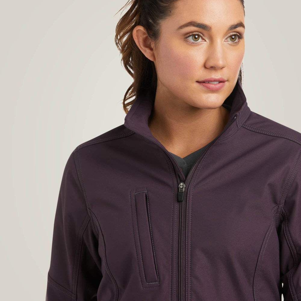 Rebar Stretch Canvas Softshell Jacket-Ariat