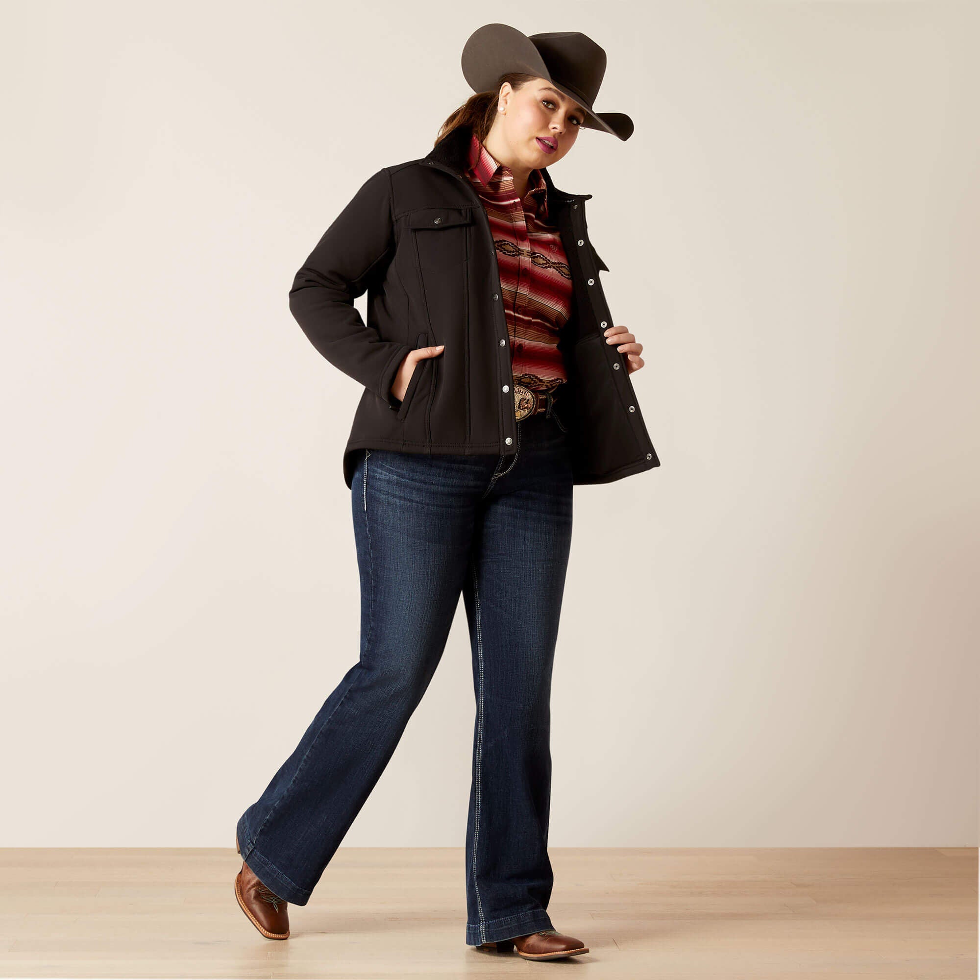 Berber Back Softshell Jacket-Ariat