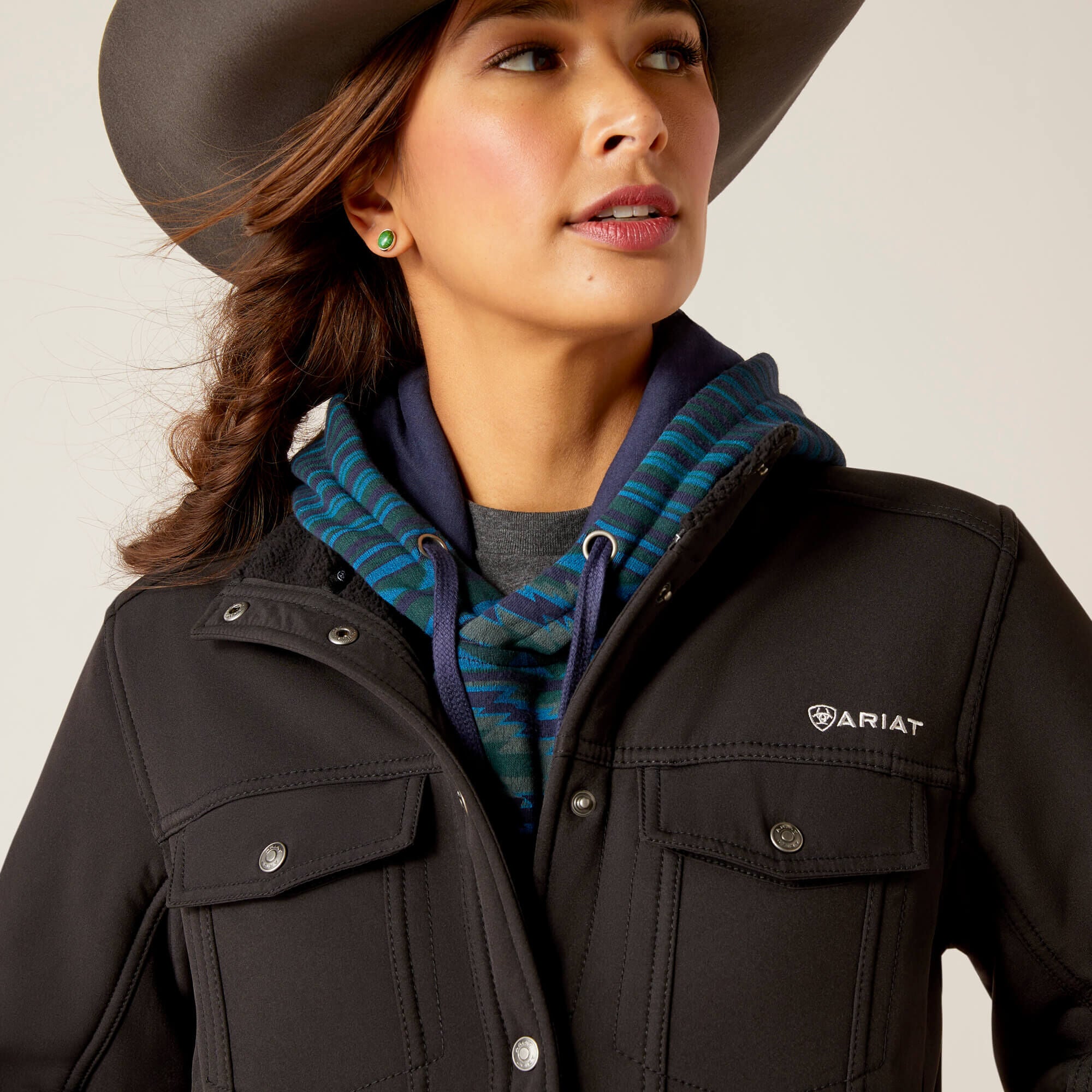 Berber Back Softshell Jacket-Ariat
