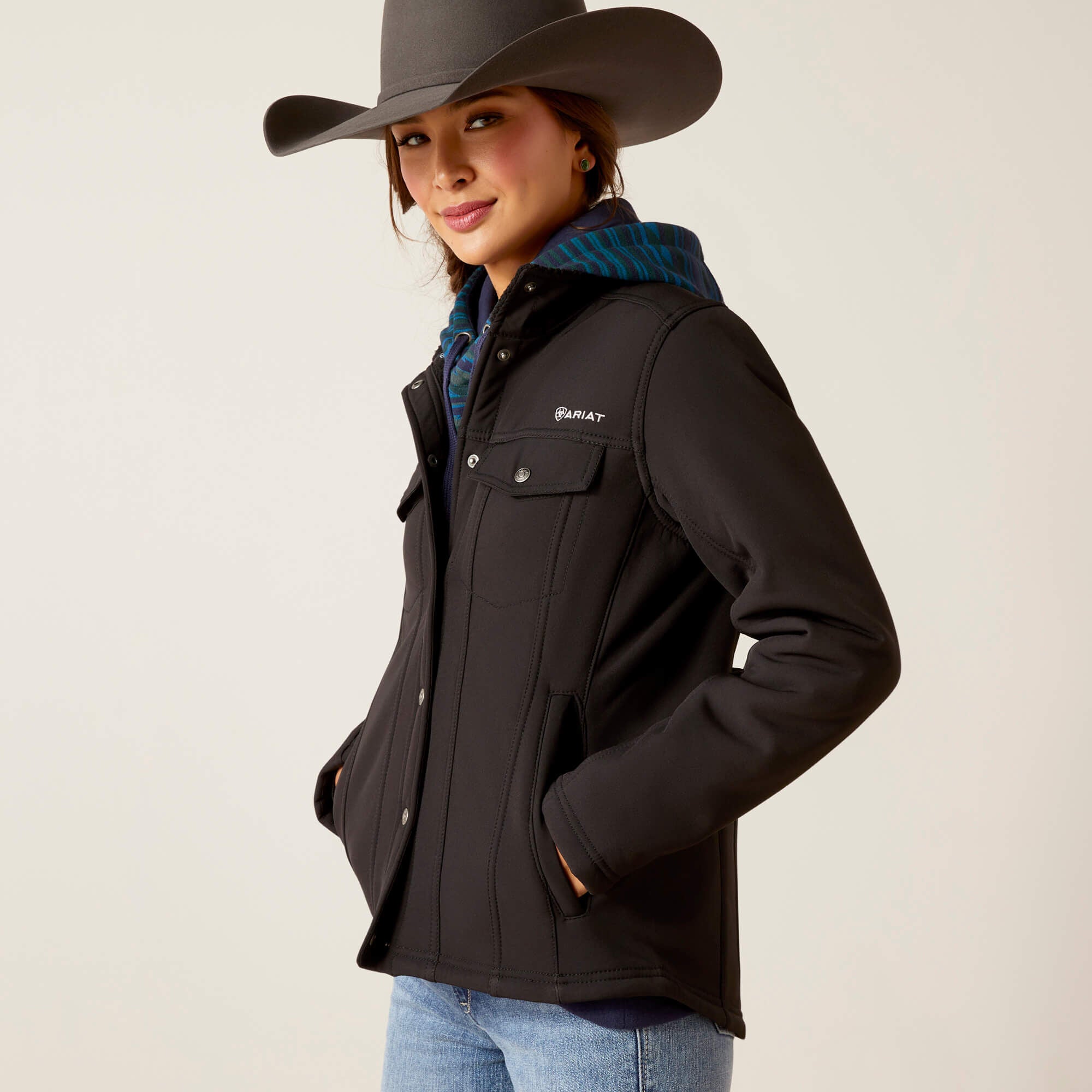 Berber Back Softshell Jacket-Ariat
