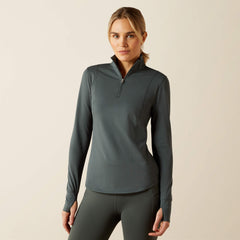 Gridwork 2.0 1/4 Zip Baselayer-Ariat
