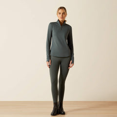 Gridwork 2.0 1/4 Zip Baselayer-Ariat