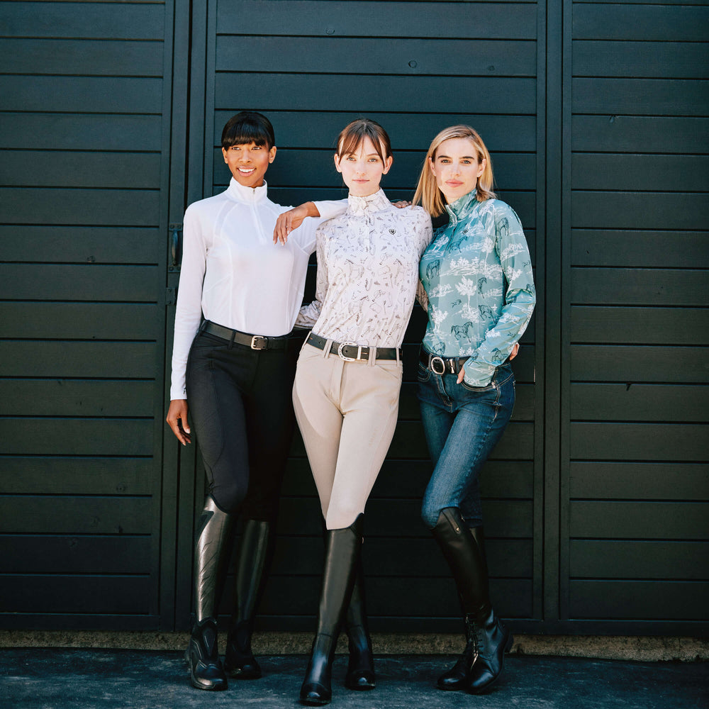 Halo Denim Knee Patch Breech-Ariat