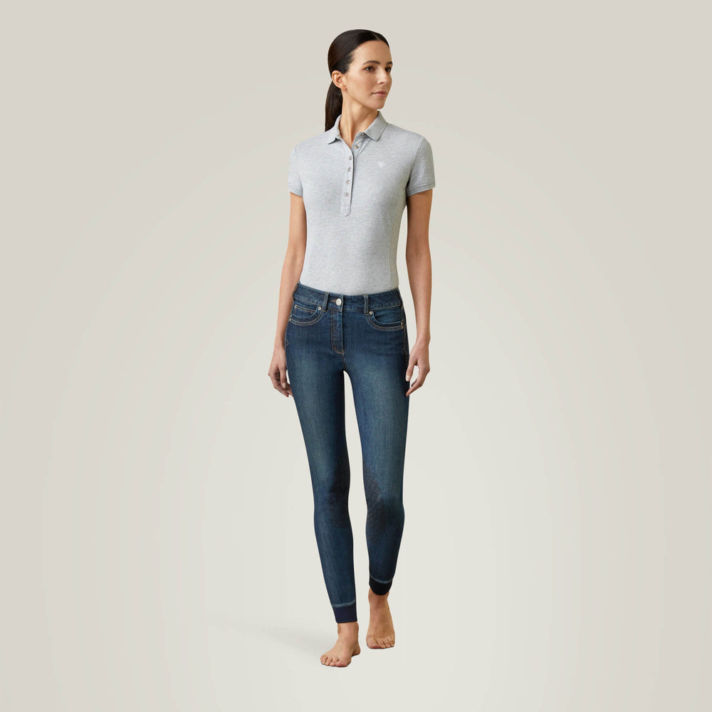 Halo Denim Knee Patch Breech-Ariat