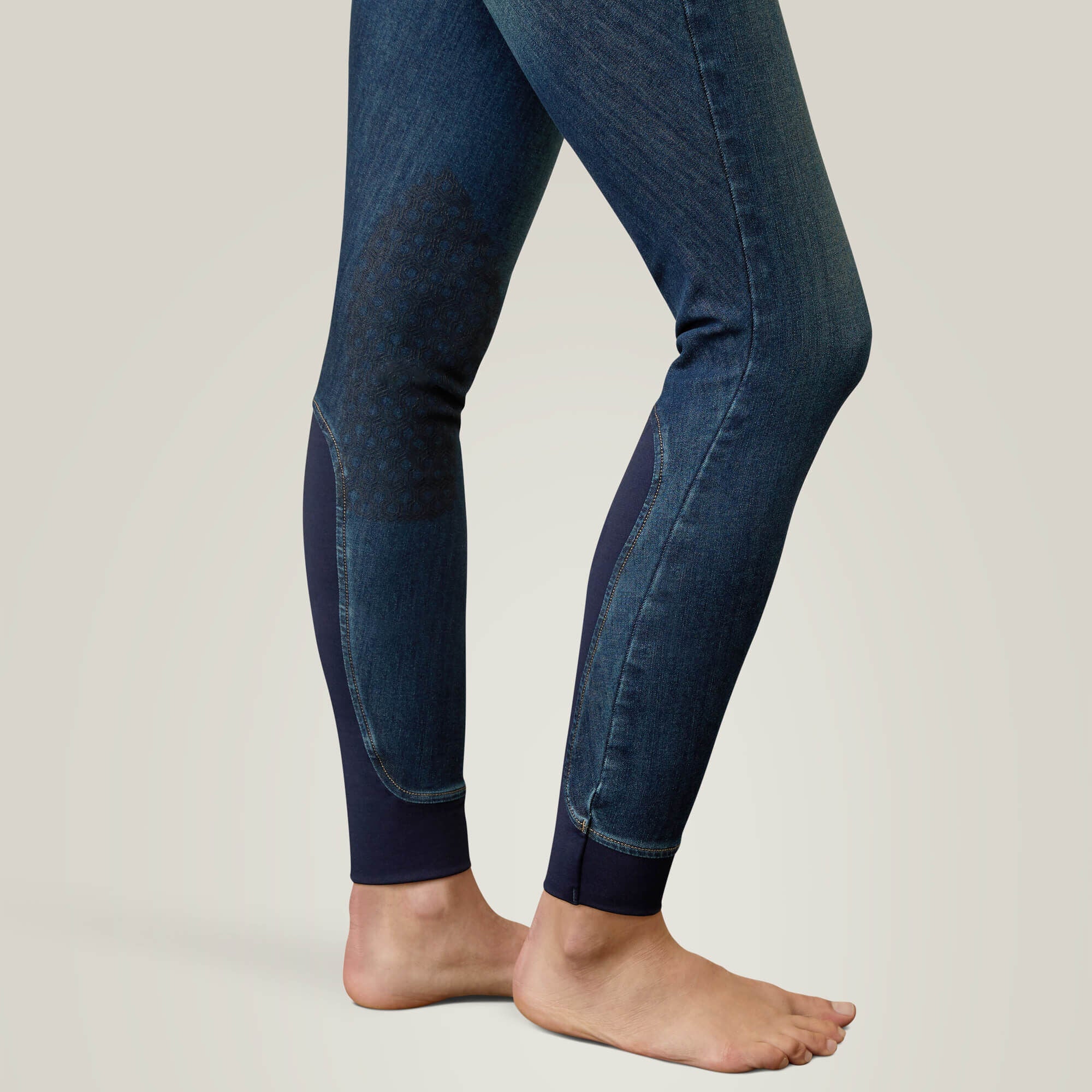Halo Denim Knee Patch Breech-Ariat
