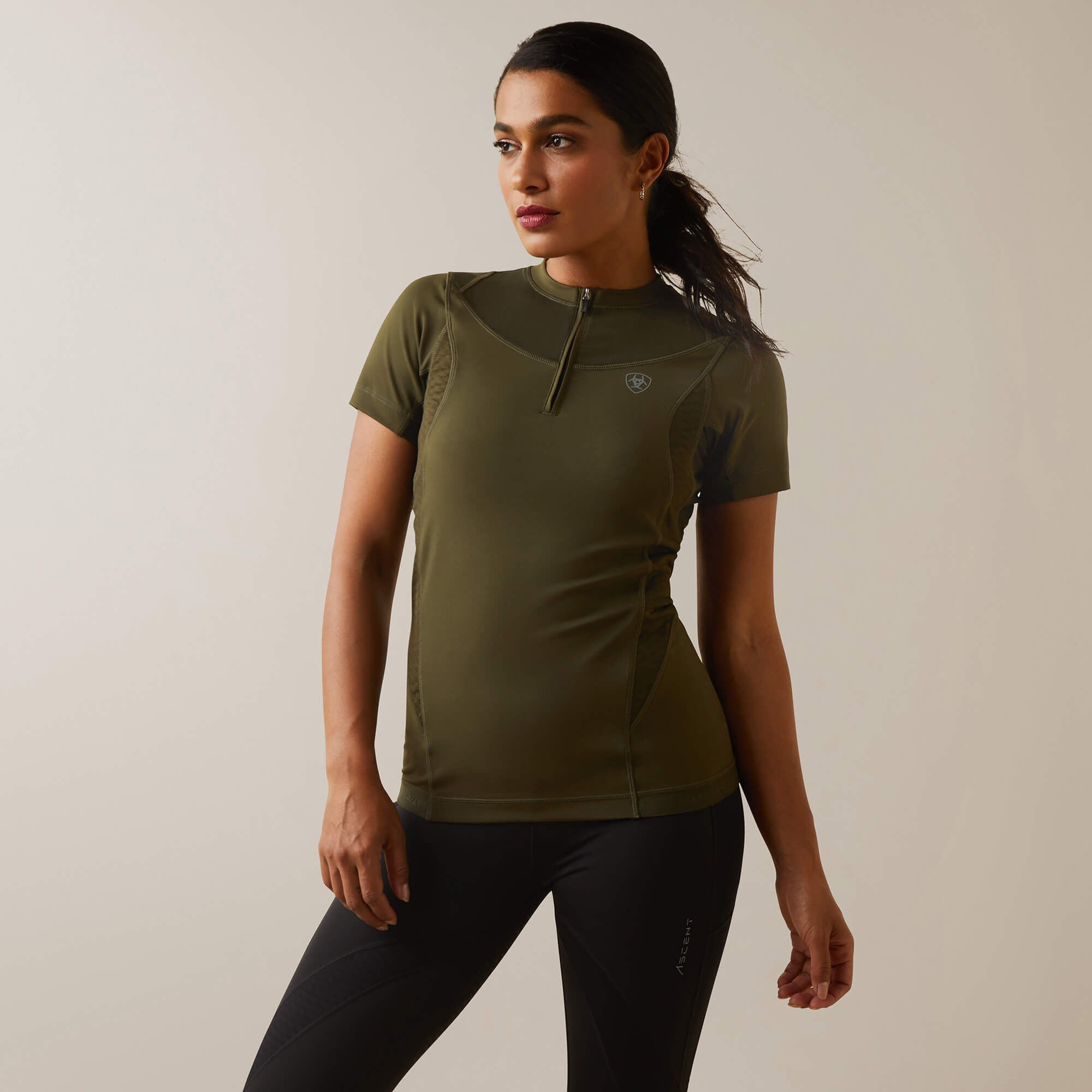 Ascent 1/4 Zip Baselayer-Ariat