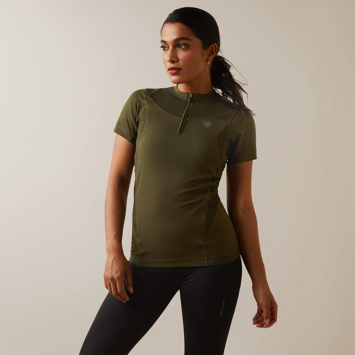 Ascent 1/4 Zip Baselayer-Ariat