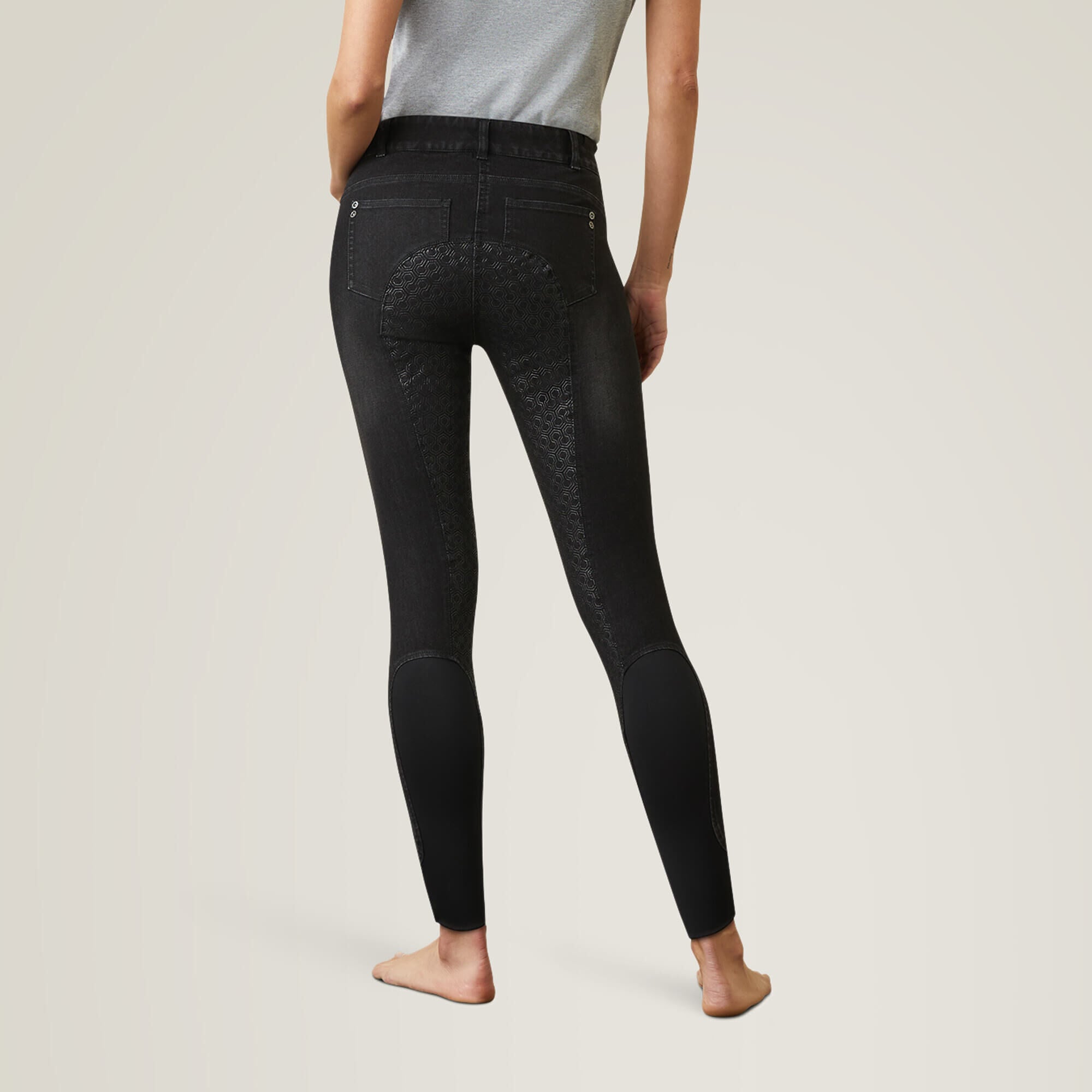 Halo B Denim Full Seat Breech-Ariat