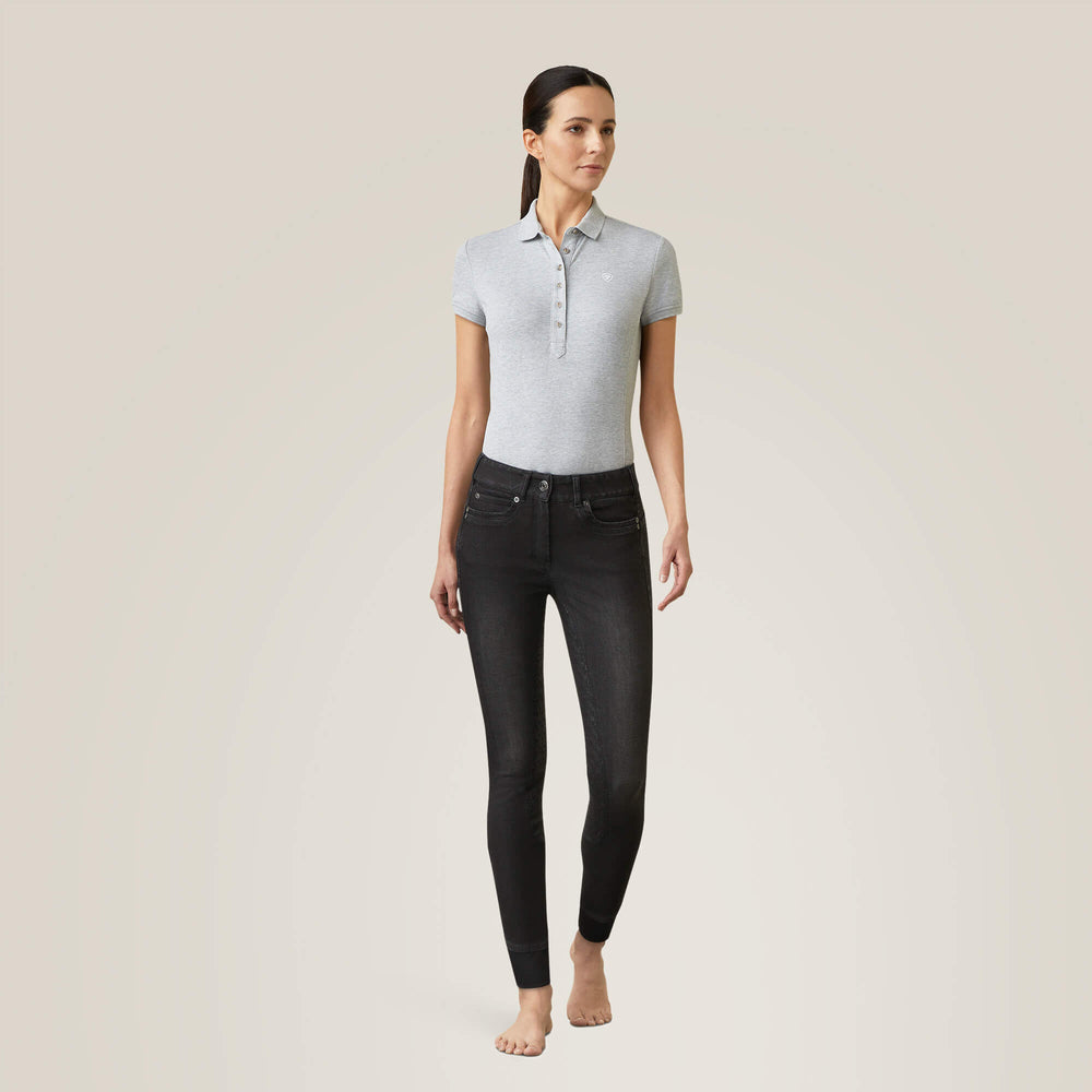 Halo B Denim Full Seat Breech-Ariat