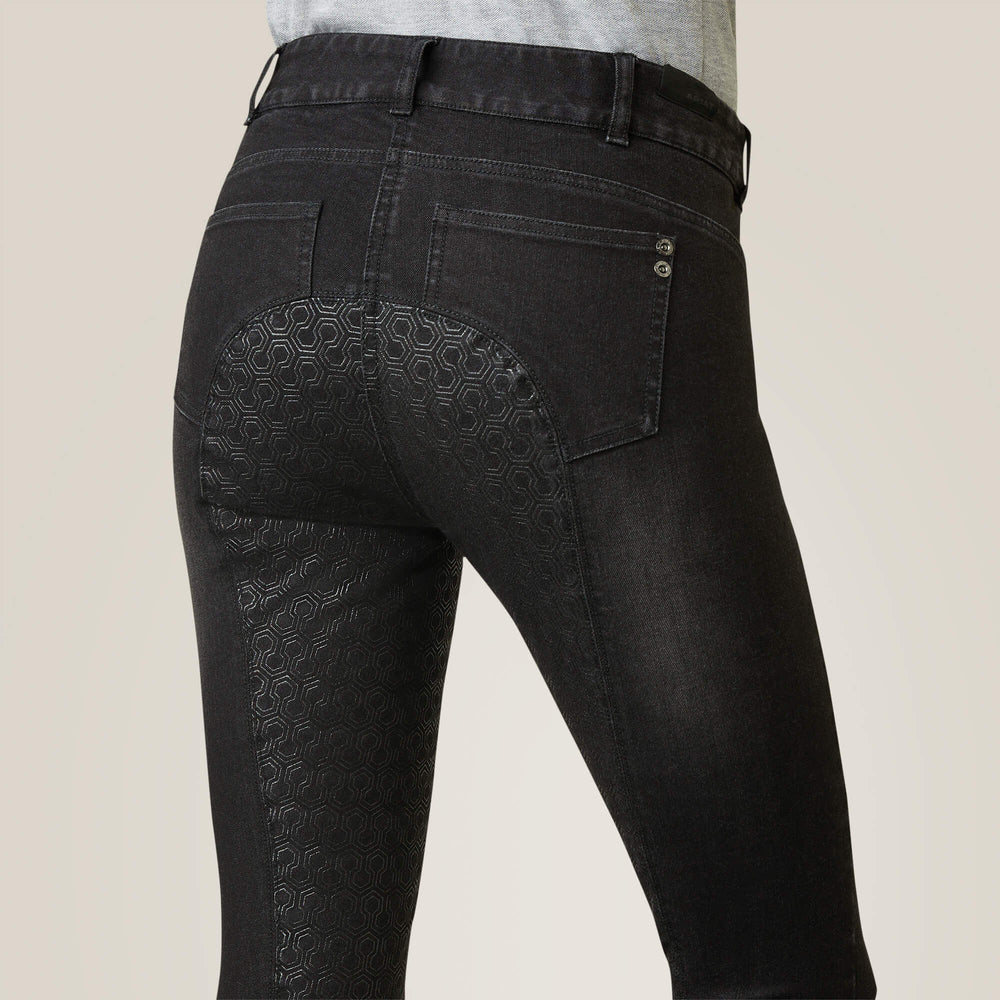 Halo B Denim Full Seat Breech-Ariat