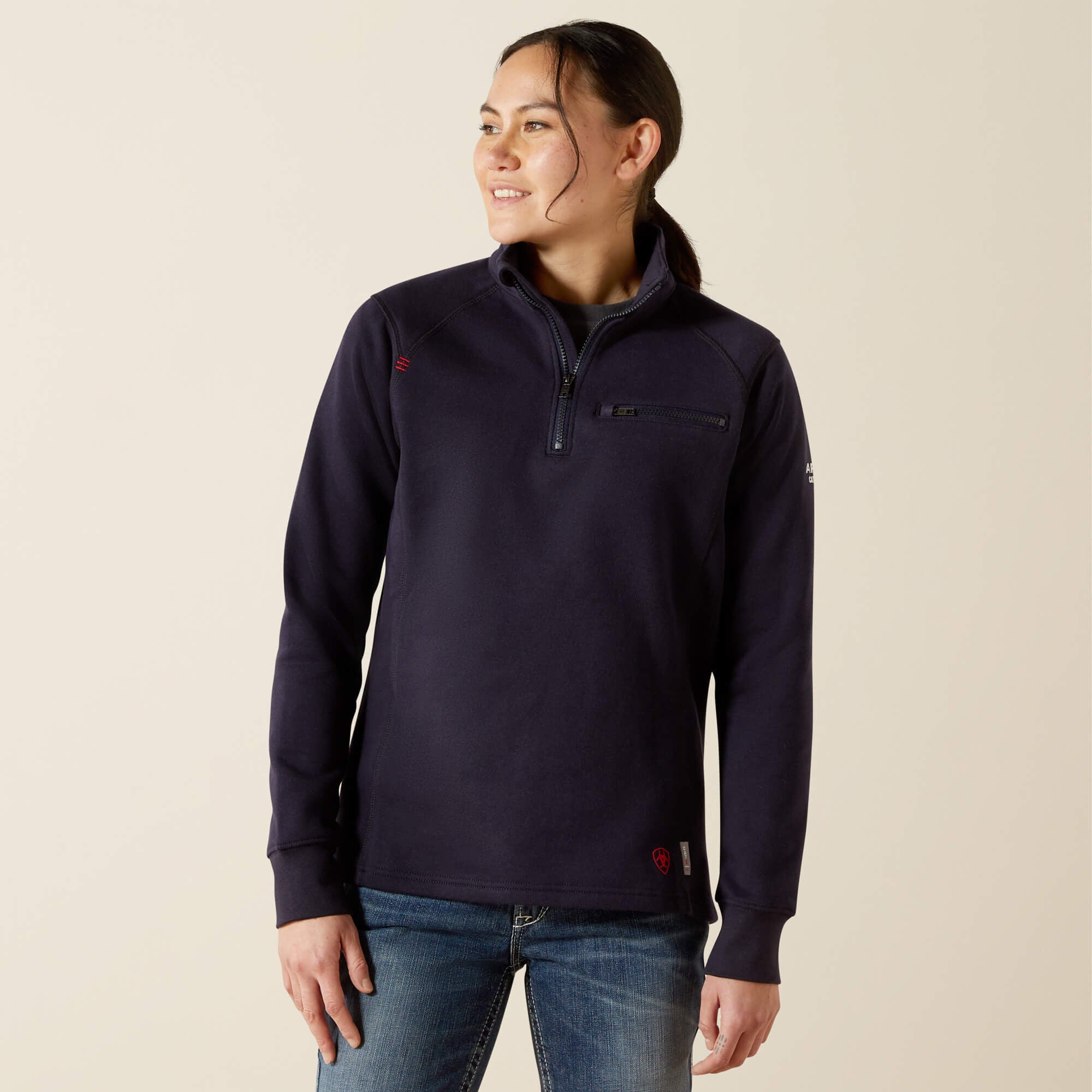 FR Rev 1/4 Zip Top-Ariat