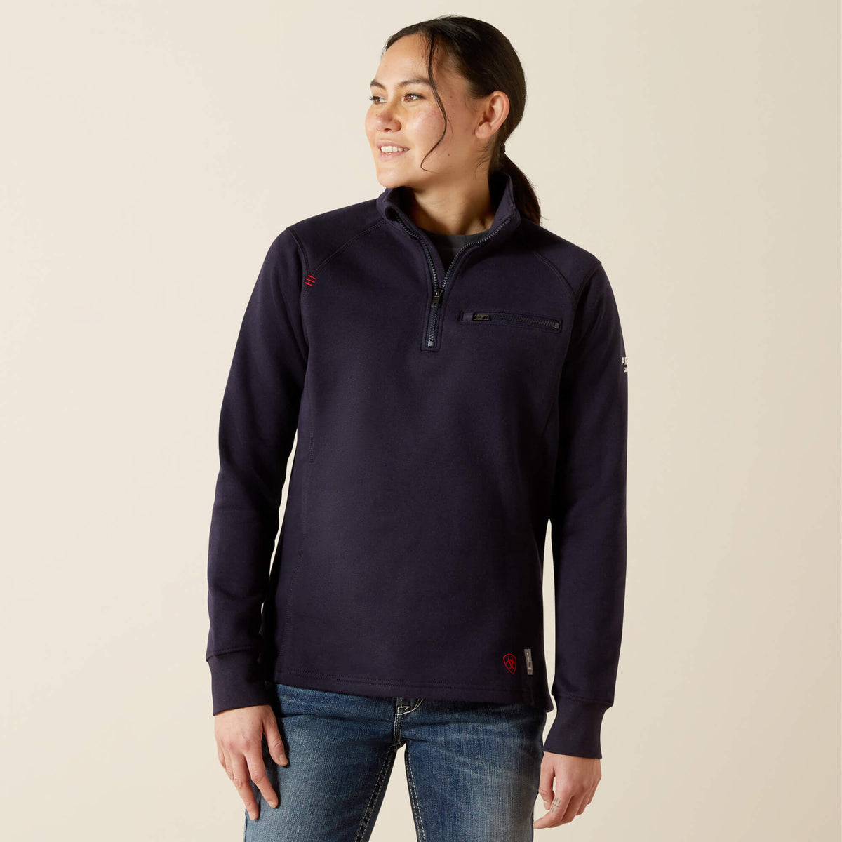 FR Rev 1/4 Zip Top-Ariat