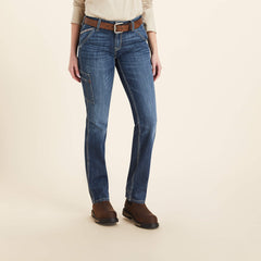 FR Perfect Rise DuraLight Stretch Cell Phone Pocket Straight Jean-Ariat