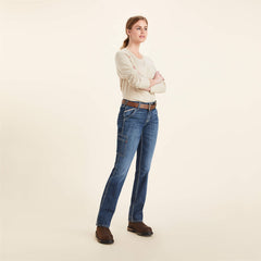 FR Perfect Rise DuraLight Stretch Cell Phone Pocket Straight Jean-Ariat